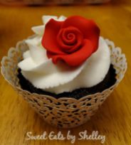 Chocolate Cupcake with Vanilla Frosting