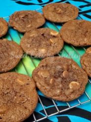 Salted Toffee Cookies